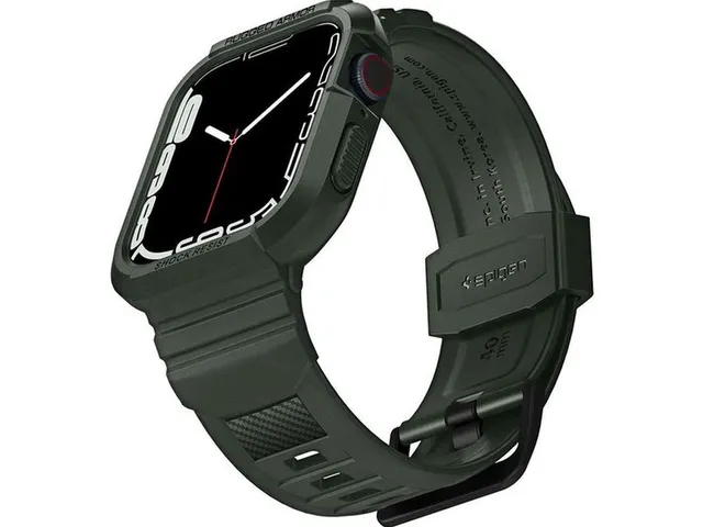 Spigen Case ACS00547 Apple Watch 5/4 40mm Rugged Armor Pro groen
