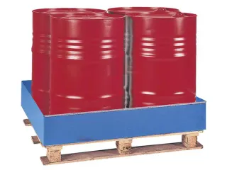 Palletopzetbak 4x 200l Opvangvol. 210l Staal 210x 1220x 1220mm - 1