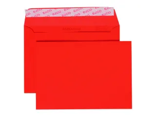envelop Office Color FSC C6 100 gram rood 20 stuks - 1