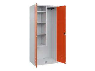 schoonmaakkast,HxBxD 1850x800x500mm,links 4vakken - 2