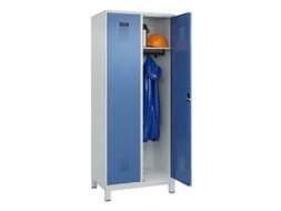 locker,HxBxD 1950x800x500mm,2vak,vak B 400mm,cil.-slot,voeten