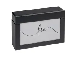 Fotobox walther design Fun 10x15cm 100 foto's zwart