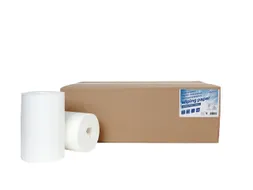 Poetspapier Cleaninq mini 1-laags 20cmx120m Wit 12 rollen