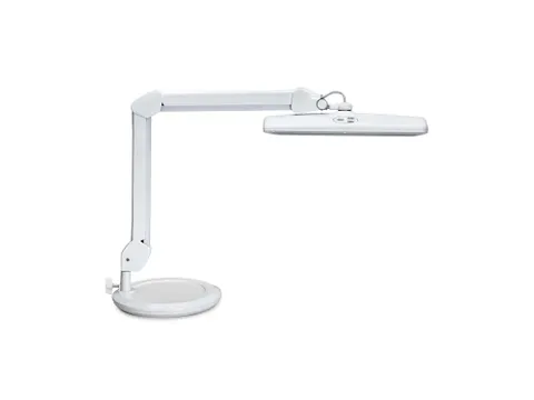 Werkpleklamp MAUL Intro LED dimbaar op voet wit