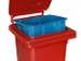 Porte-sacs pour bac à déchets 240L acier galvanisé