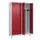 PBM-locker,HxBxD 1950x1200x500mm,4vak,vak B 300mm,draaigrendel
