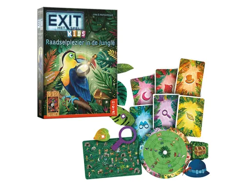 999Games EXIT Kids Raadselplezier in de jungle puzzelspel 5+