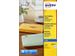 Etiket Avery Adres J8560-25 63.5X38.1Mm Transparant 525 Stuks - 3