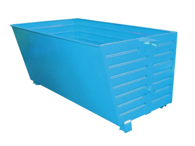 Kiepbak 1000x2000x1200mm 2m³ 170kg Draagverm. 2000kg Ral2000