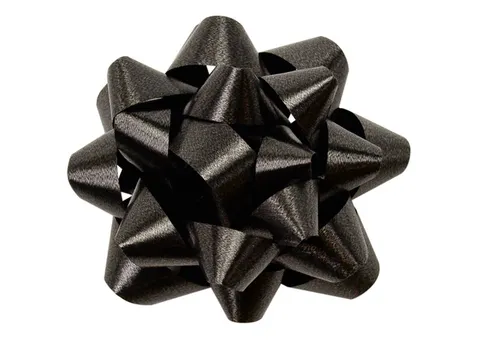 Rozetten polyband Kangaro 60mm zwart 25 stuks in doos