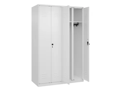locker voor scheiding van kleding,HxBxD 1850x1200x500mm,4vak