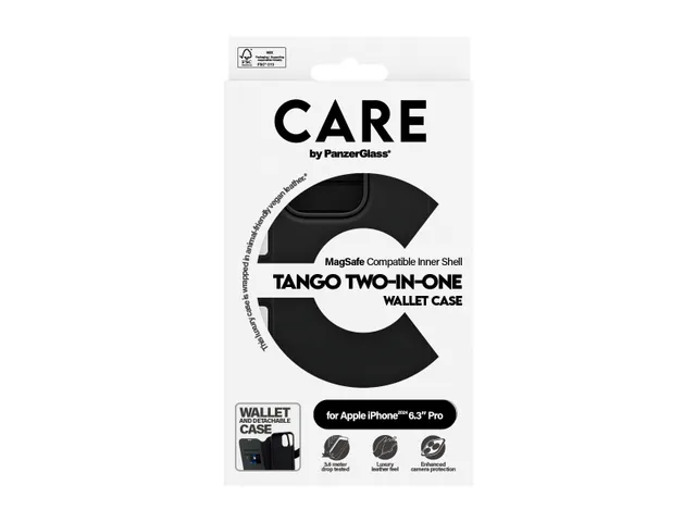 Housse PanzerGlass CARE by Feature Tango 2-en-1 MagSafe iPhone 16 Pro