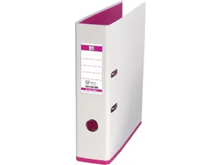 Elba Ordner Mycolour Pp A4 80mm Wit/Roze - 1