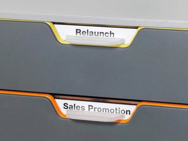 Ladenbox Durable Varicolor 5 laden grijs