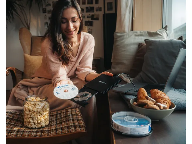 Externe Slimline Blu-ray-brander USB 3.2 GEN 1 met USB-C-verbinding