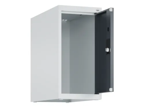 opzetkast,v. locker,1vak.,vak B 250mm,HxBxD 500x250x500mm,vleugeldeur