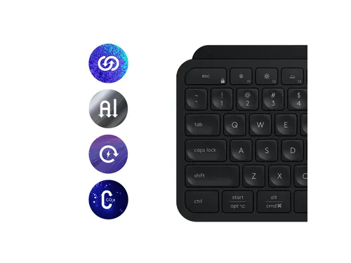 Logitech MX Keys S Combo toetsenbord en muis Azerty Frans