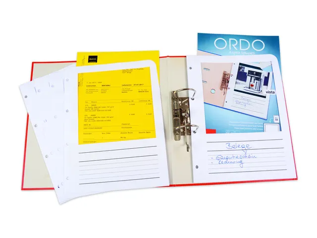Vista organisatiemap wit met venster A4 100 stuks