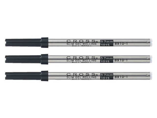 Rollerpenvulling Cross classic century en Click medium zwart