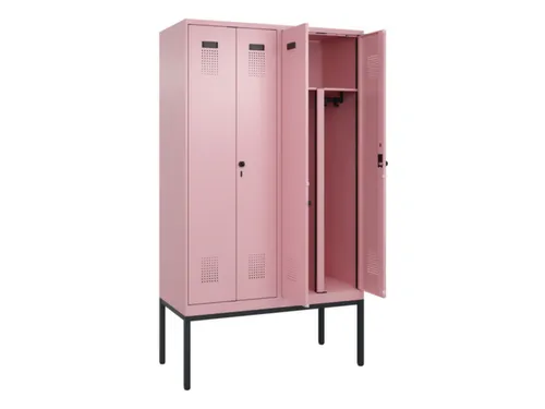 PBM-locker,HxBxD 2120x1200x500mm,4vak,vak B 300mm,draaigrendel