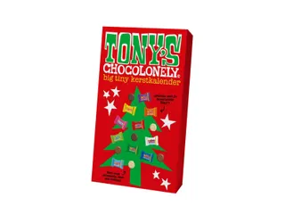 Chocolade Tony's Chocolonely Kerst big Tiny calendar 225 Gram assorti - 2