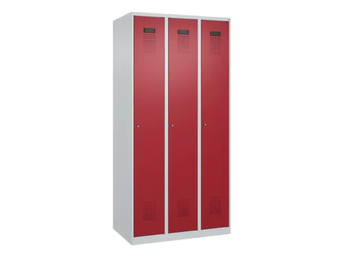 locker voor scheiding van kleding,HxBxD 1850x900x500mm,3vak