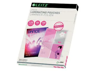 Lamineerhoes Leitz A4 2x125 Micron 100stuks - 1