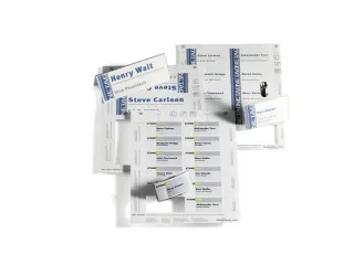 Kaart Badge Durable Duraprint 54x90mm - 4