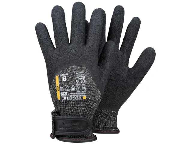 Tegera 629 snijbestendige handschoenen latex gecoat, grijs, maat 10, p