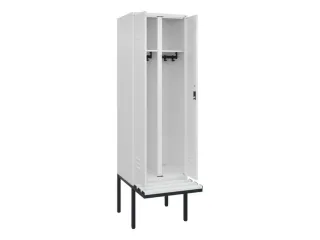 locker voor scheiding van kleding,HxBxD 2120x600x815mm,2vak - 2