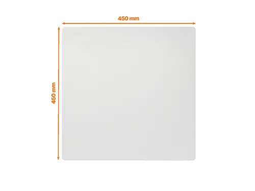 Whiteboard Nobo frameloos modulair 45x45cm