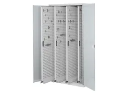 verticale kast,HxBxD 1950x1000x600mm,vleugeldeur,RAL5010