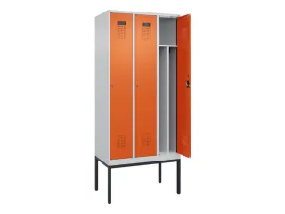 locker voor scheiding van kleding,HxBxD 2120x900x500mm,3vak - 1