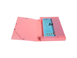 Klasseerdoos rug 40m m PP Chrom.Pastel - 37