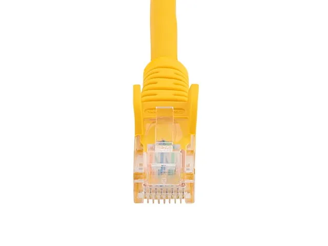 2m Cat5e patchkabel met snagless RJ45 connectors geel