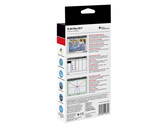 Rekenmachine TI-84 Plus CE-T Python Edition