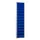 orderplanner,10vakken,HxBxD 1278x315x74mm,plank(en) plaatstaal,blauw