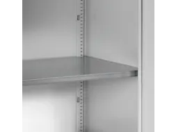 Stalen bodem,v. venster-schuifdeurkast,BxD 1600x400mm,draagverm. 70kg