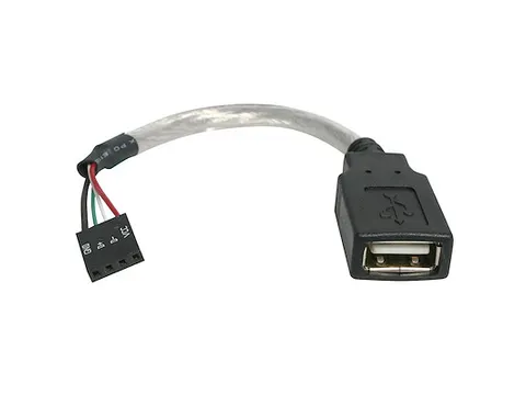 15cm USB 2.0 Kabel USB A naar 4-pins Moederbord Aansluitkabel F/F