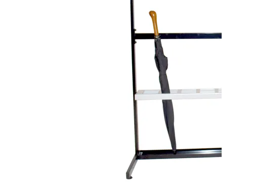 Pro-line Garderoberek Dubbelzijdig 38 Haken grijs zwart