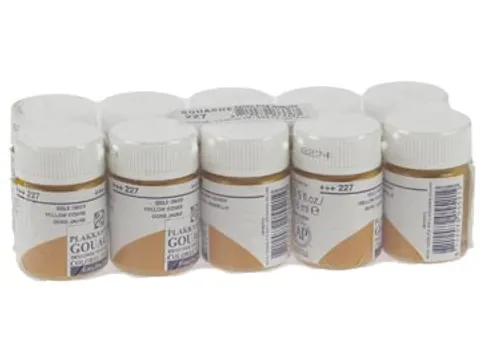 plakkaatverf Extra Fijn flacon van 16 ml, gele oker