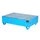 Systeem-Opvangbak 2x 200l Blauw 215l 360x 1200x 800mm Rooster