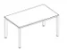 In hoogte verstelbaar bureau,HxBxD 720-840x2000x800mm,CC-zwart