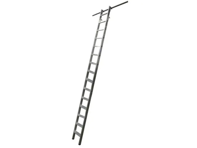 Stellingladder Aluminium 4Haken 15Treden Boom L 3 90M