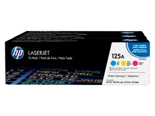 HP 125A CF373AM Toner Kleur Multipack Origineel - 1