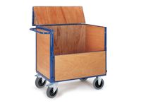 houten bakwagen draagverm. 600kg laadvl. LxB 965x665mm