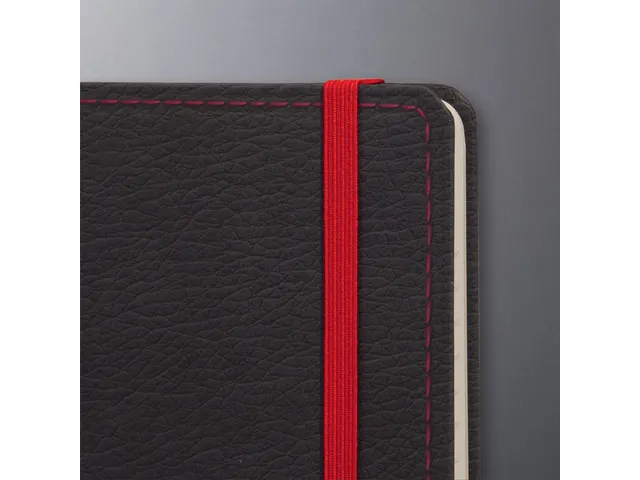 Carnet Conceptum A4 gris-rouge dots 194pag 80gr HC