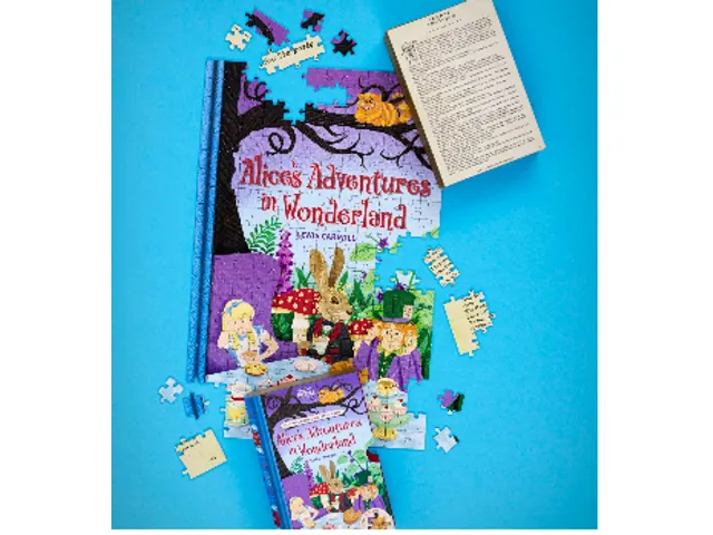 Puzzel Alice in Wonderland Double sided 252-delig