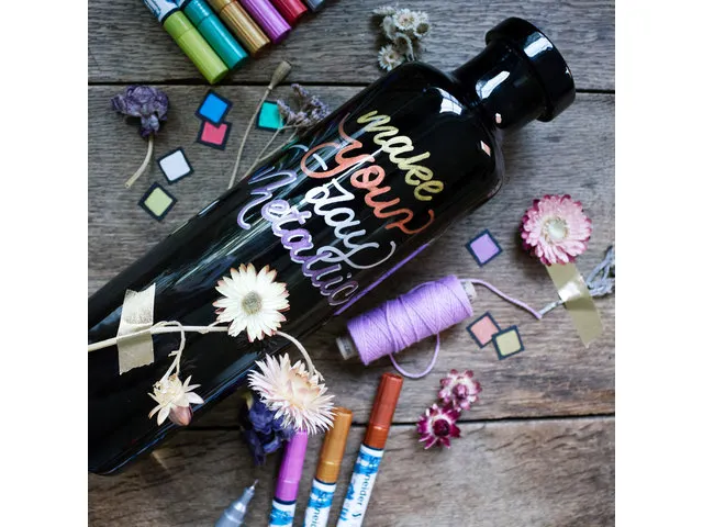 Metallic marker Schneider Paint-It 010 0.8mm rood metallic