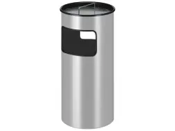 As-Papierbak 50 Liter Aluminiumgrijs